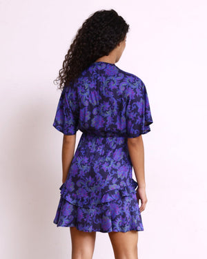 VESTIDO CORTO ALIZA MORADO