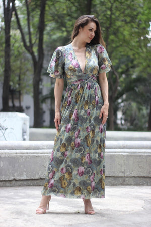 VESTIDO GLORIA LUREX COLOMBIE