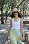 FALDA MIDI TOKYO LIMONES (CH)