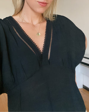 BLUSA LUCY NEGRA -15% ( G)