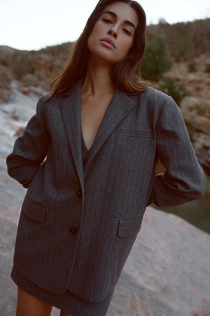 BLAZER NIKITA GRIS (CH o M) -15%