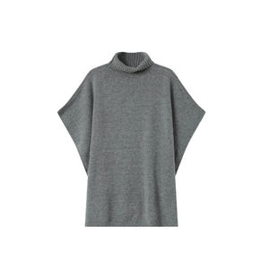 PONCHO DE PUNTO SAISON GRIS