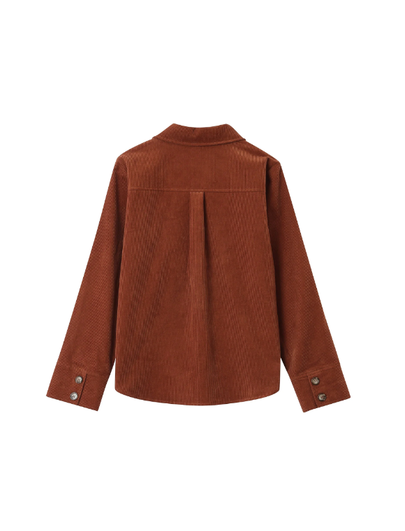 SOBRECAMISA DE PANA SPECIAL LADRILO