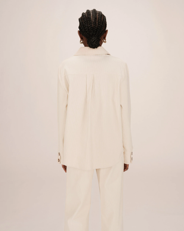SOBRECAMISA DE PANA SPECIAL CRUDO