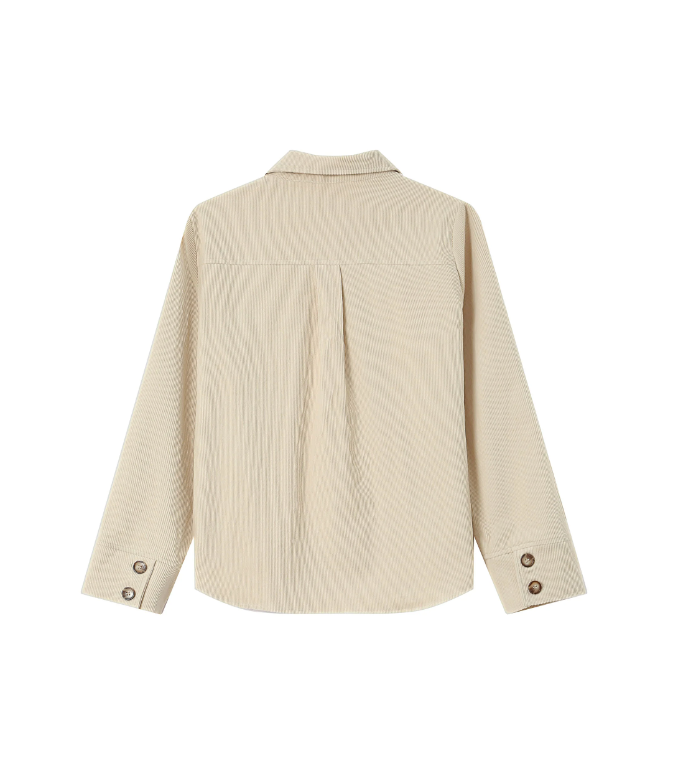 SOBRECAMISA DE PANA SPECIAL CRUDO