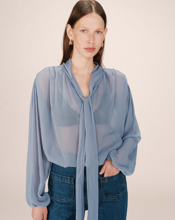BLUSA AZUL SPLENDIDE