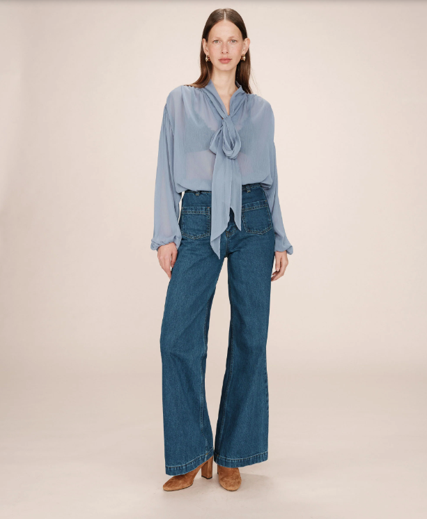 BLUSA AZUL SPLENDIDE