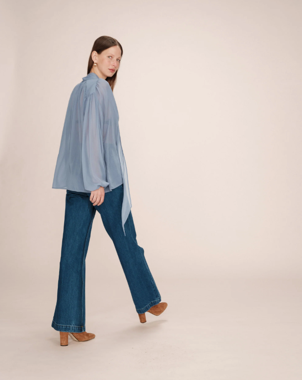 BLUSA AZUL SPLENDIDE