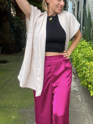 CHALECO ROSA CLARO TU -40%
