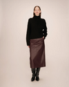 FALDA TUBO SIMIPIEL VINO SIRENA