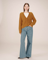 CARDIGAN SALUDA OCRE