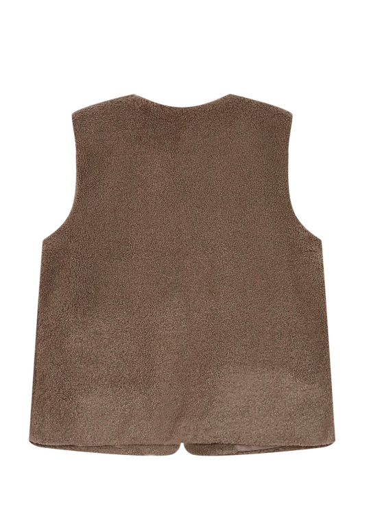 CHALECO BORREGO SINATRA TOPO