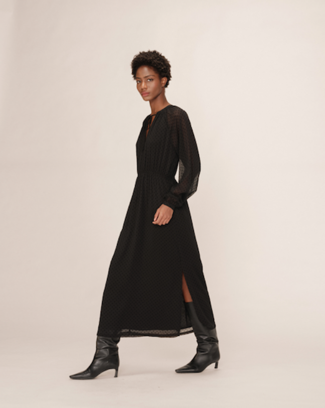 VESTIDO THESSA NEGRO