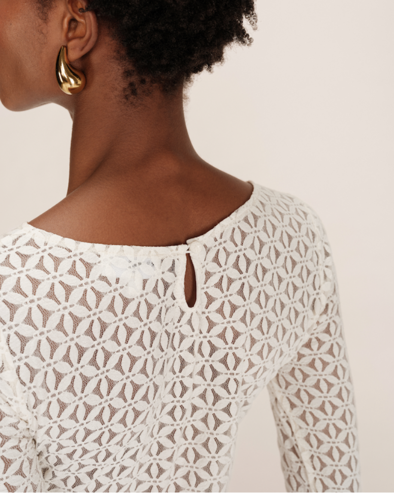 BODY  ENCAJE BLANCO TANGUY