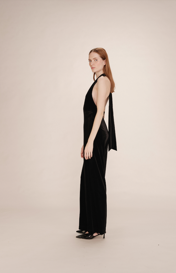 JUMPSUIT DE TERCIOPELO TAHARA
