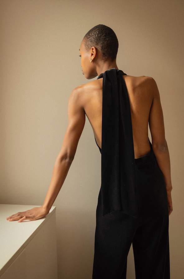 JUMPSUIT DE TERCIOPELO TAHARA