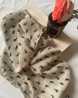 PAÑUELO BEIGE ALCES