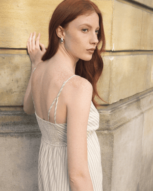 VESTIDO LARGO CRUDO RAJA -20%