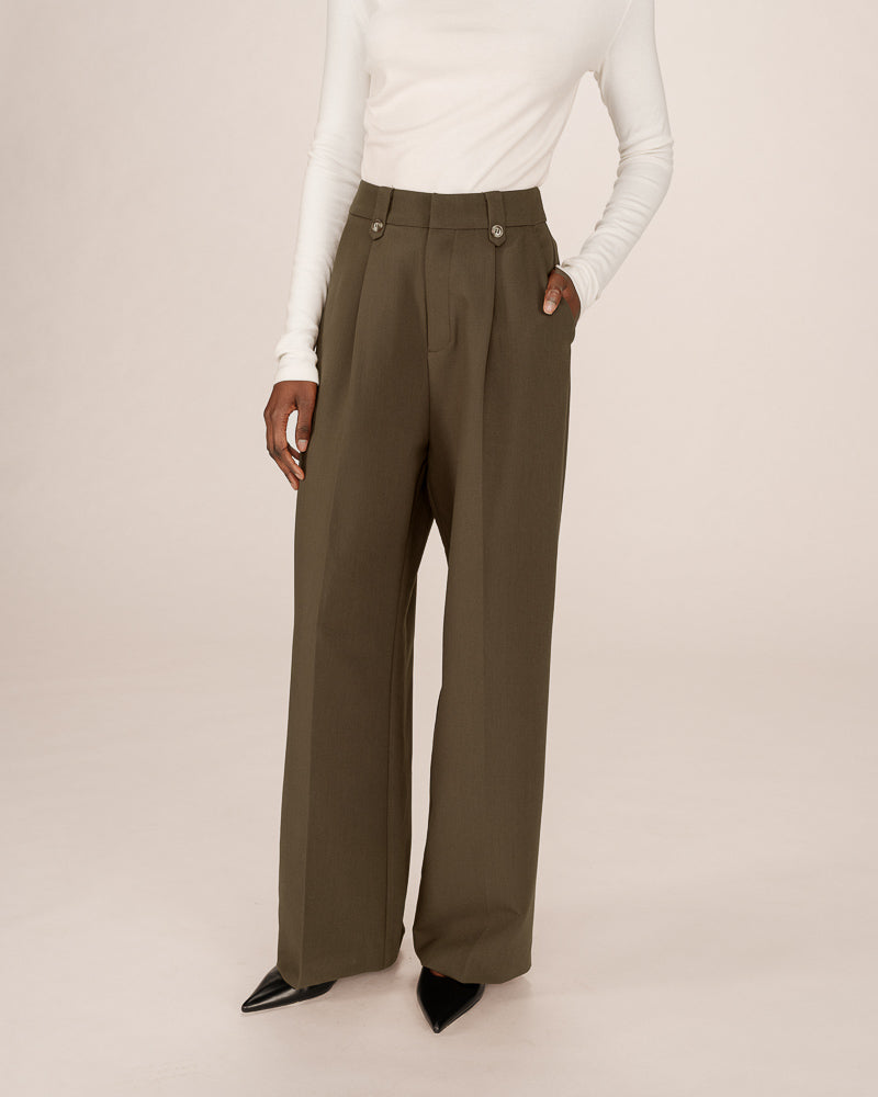 PANTALÒN SASTRE SEPTIME VERDE