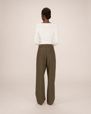 PANTALÒN SASTRE SEPTIME VERDE