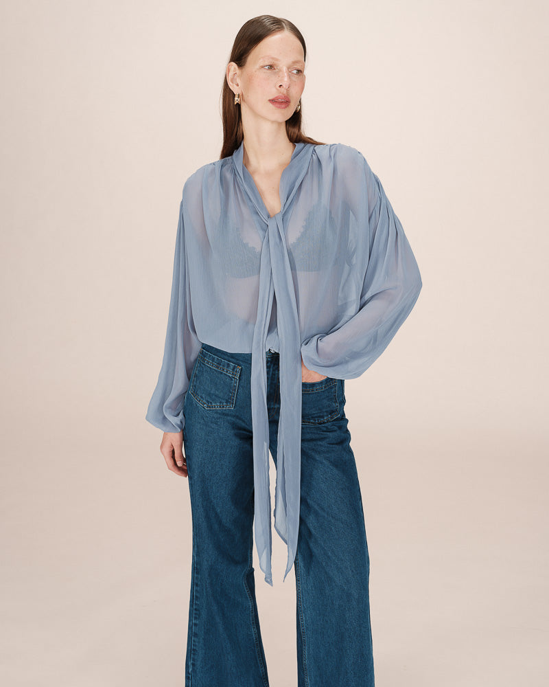 BLUSA AZUL SPLENDIDE