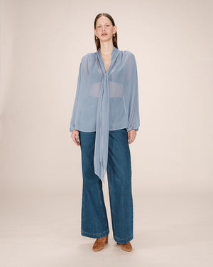 BLUSA AZUL SPLENDIDE