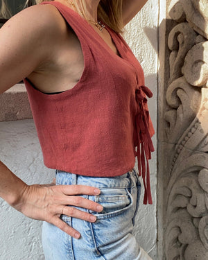 TOP RUBENS TERRACOTA T.M