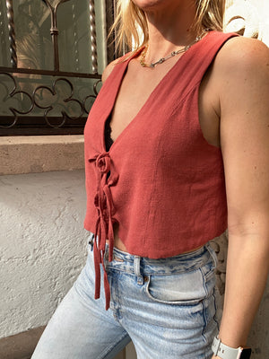 TOP RUBENS TERRACOTA T.M