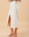 MAXI FALDA BLANCA MAUREEN BLANCA T.CH