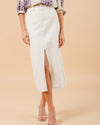 MAXI FALDA BLANCA MAUREEN BLANCA T.CH