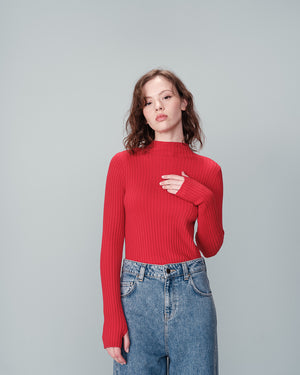 SUÉTER NARA ROJO -20% XCH o CH