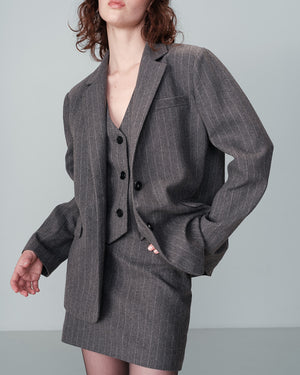 BLAZER NIKITA GRIS (CH o M) -15%