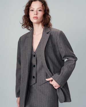 BLAZER NIKITA GRIS (CH o M) -15%