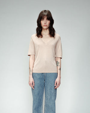 BLUSA OMALIA ROSA DORADO -20%