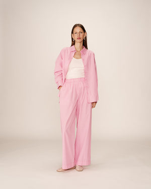 PANTALÓN FRESCO PARMENTIER ROSA -25% T.CH