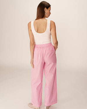 PANTALÓN FRESCO PARMENTIER ROSA -25% T.CH