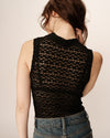 TOP PETITE DE ENCAJE NEGRO (XCH)