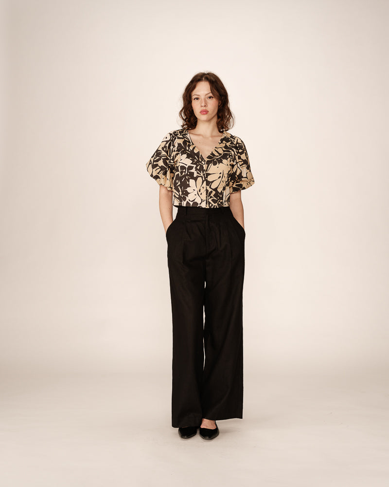 BLUSA PINEAPPLE ESTAMPADA