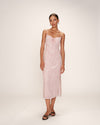 VESTIDO MIDI RETINA ROSA