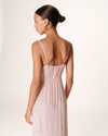 VESTIDO MIDI RETINA ROSA