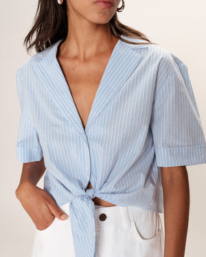 BLUSA CAMISA RUTH AZUL