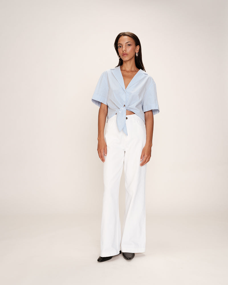 BLUSA CAMISA RUTH AZUL
