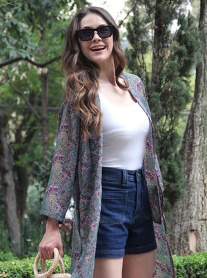 KIMONO GASA LARGO FLORAL -20%