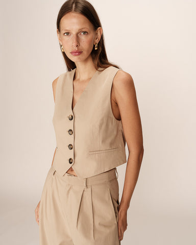 TOP DE ENCAJE BLANCO PASSIONNEE