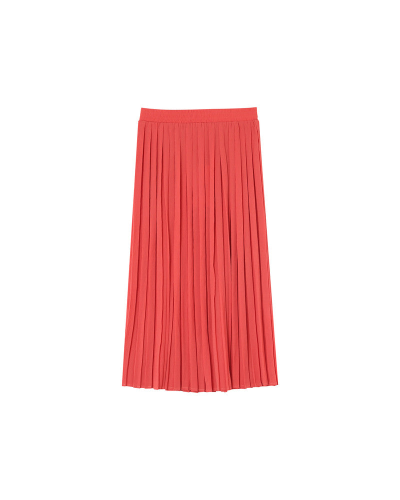 FALDA TABLEADA PLISSE CORAL (CH o G)