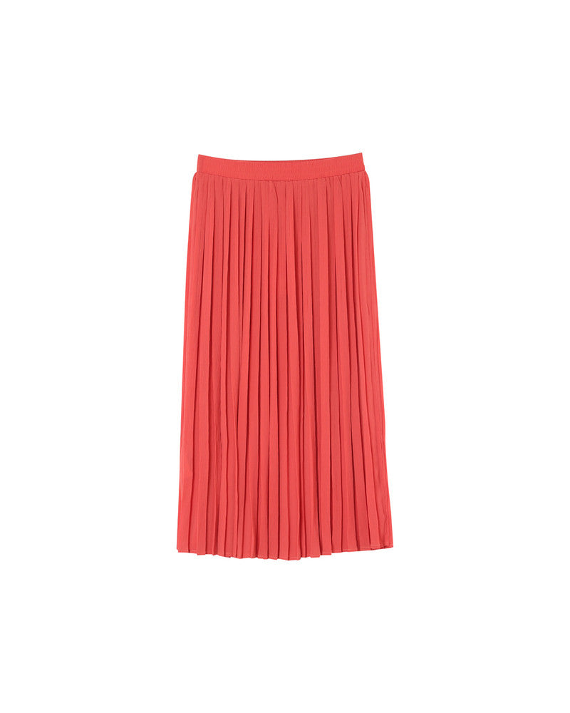 FALDA TABLEADA PLISSE CORAL (CH o G)