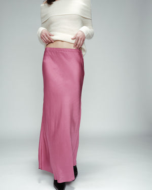 FALDA SATIN ROSA ORIENT T.CH -25%