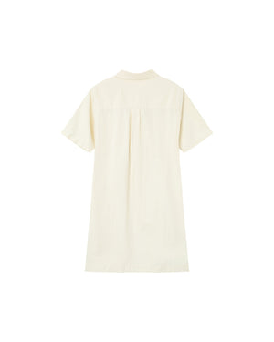 VESTIDO CORTO MEZCLILLA PHILINE CRUDO