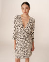 VESTIDO CORTO MEZCLILLA PHILINE CAMEL