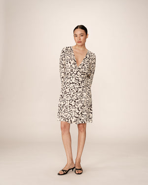 VESTIDO CORTO MANGA LARGA PERCY